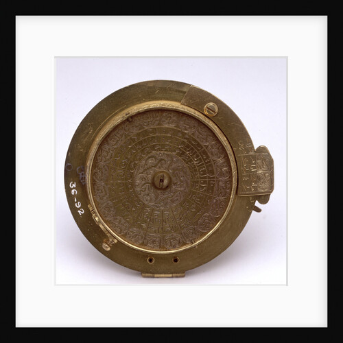 Inclining dial, underside by unknown