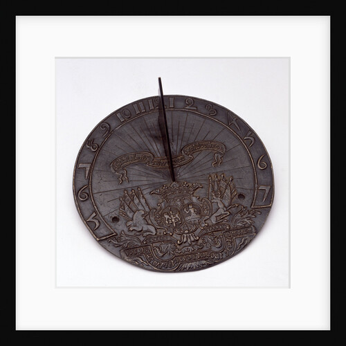 Horizontal pedestal dial by unknown