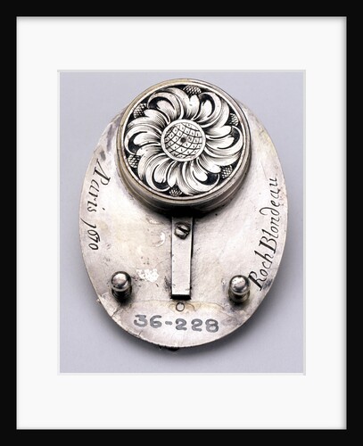 Horizontal dial, reverse by Roch Blondeau