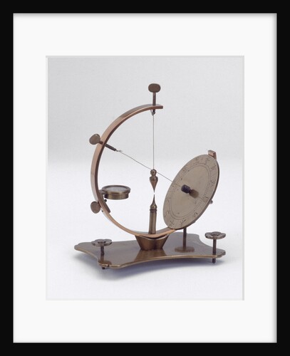 Equinoctial dial by unknown