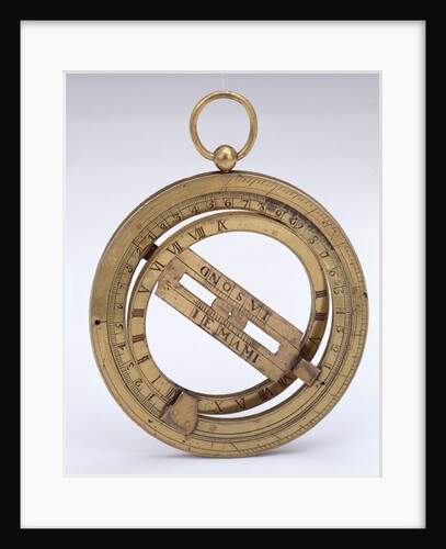 Universal equinoctial ring dial by unknown