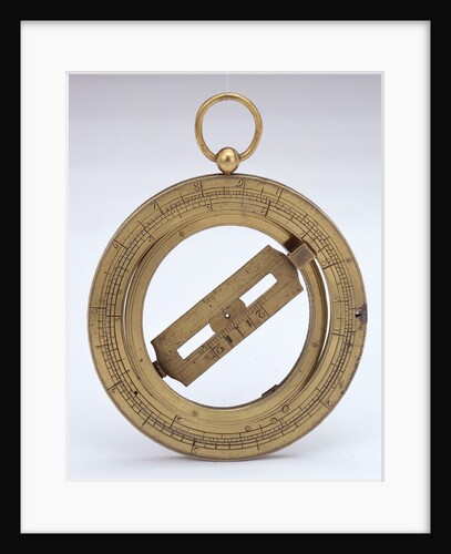 Universal equinoctial ring dial by unknown