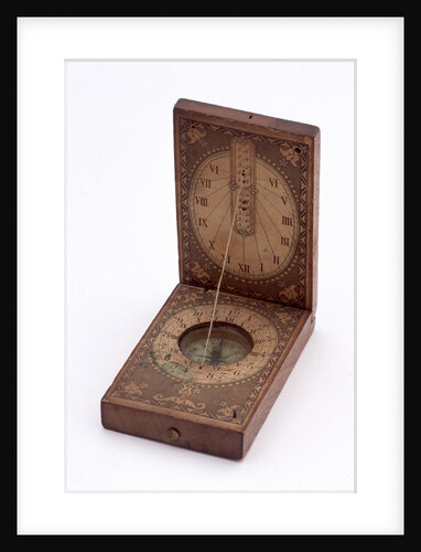 Diptych dial, leaves Ib and IIa by unknown