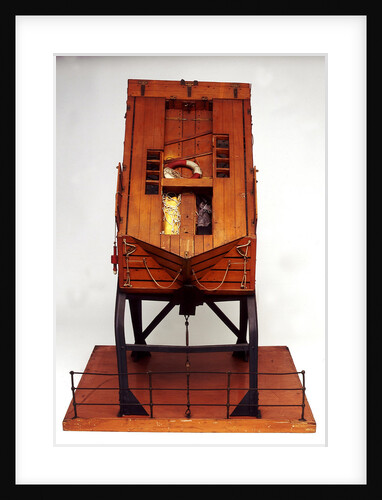 Full hull model, liferaft by unknown