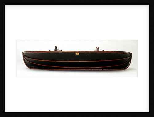 Full hull model, collapsible lifeboat by G. L. Berthon