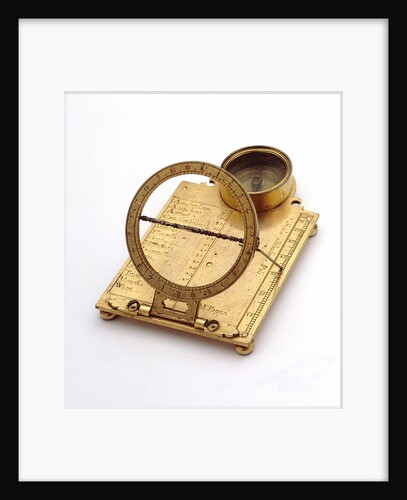 Equinoctial dial by M. F. Poppel