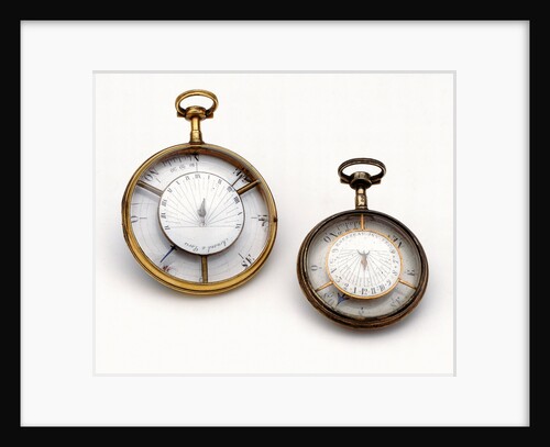 Compass dial, reverse by Rousseau