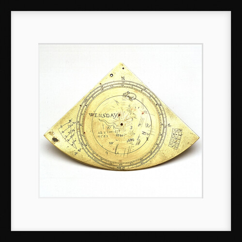 Reverse of Gunter quadrant by unknown