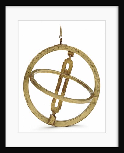 Universal equinoctial ring dial by Walter Hayes