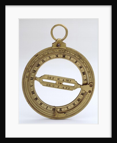 Universal equinoctial ring dial by unknown
