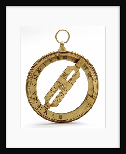 Universal equinoctial ring dial by unknown