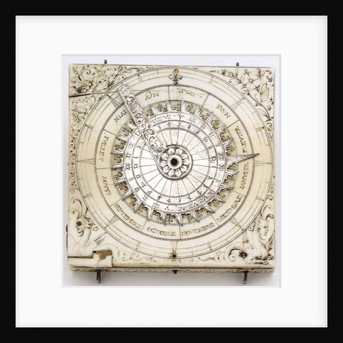 Diptych dial, leaf Ia by David Asselinne