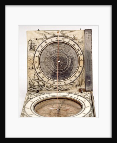 Diptych dial, leaves Ib and IIa by David Asselinne