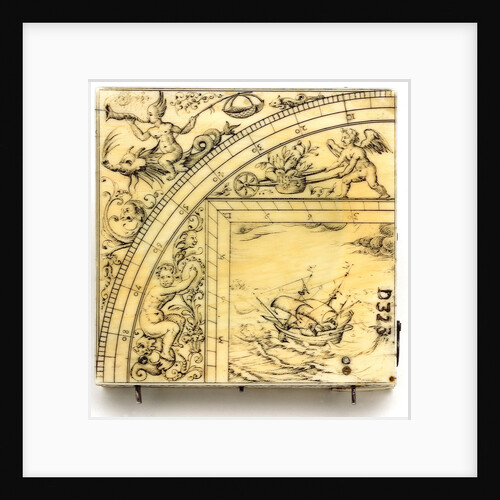 Diptych dial, leaf IIb by David Asselinne