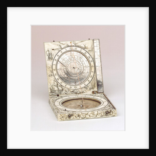 Diptych dial, leaves Ib and IIa by David Asselinne