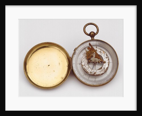 Compass dial by unknown