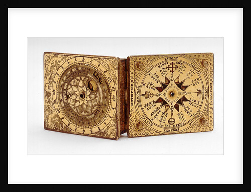 Astronomical compendium, outside of lid and base by Ulrich Klieber