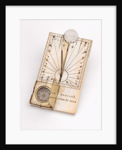 Horizontal dial by unknown