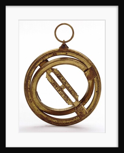 Universal equinoctial ring dial by Edmund Culpeper