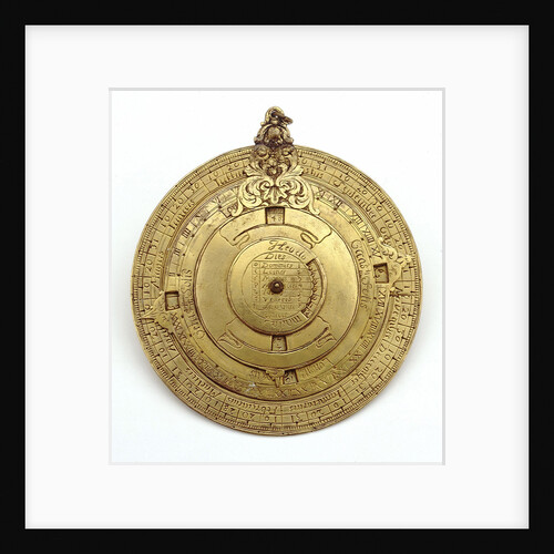 Vertical disc dial by unknown