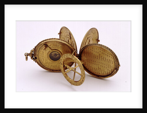Astronomical compendium, all leaves by Humphrey Cole
