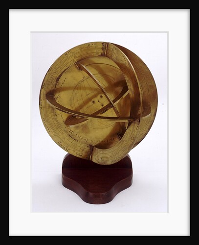 Universal equinoctial dial and armillary trigonometer by James Ferguson