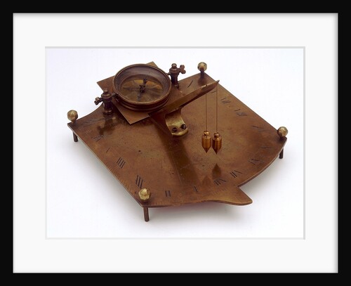 Inclining dial by Jacques Le Maire