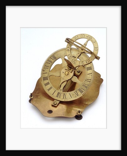 Mechanical equinoctial dial by unknown