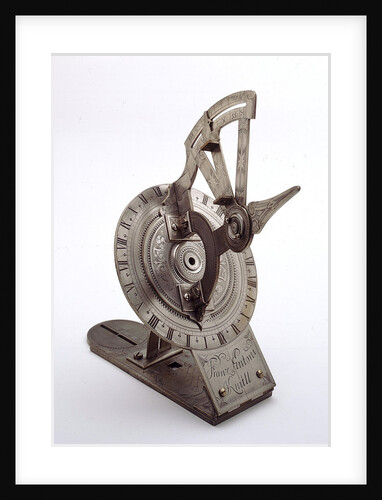 Equinoctial dial by Franz Antoni Knittl