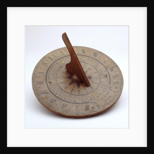 Horizontal pedestal dial by William Morris