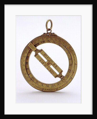 Universal equinoctial ring dial by Unknown