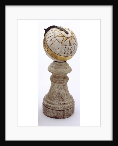 Equinoctial dial by Paul Bert