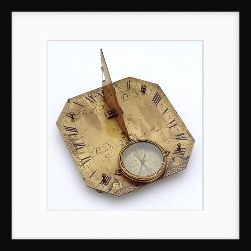Horizontal dial by Michael Butterfield