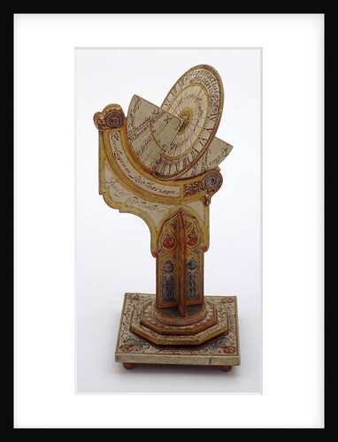Equinoctial dial by unknown