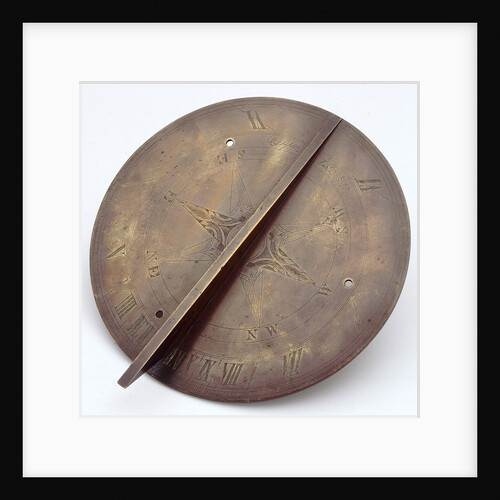 Horizontal pedestal dial by unknown