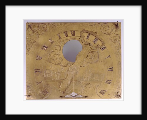Horizontal dial by Franz Antoni Knittl