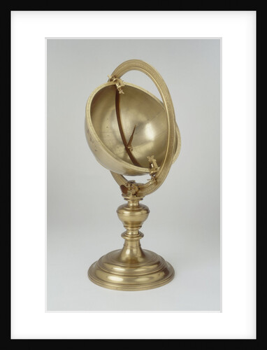 Universal equinoctial scaphe dial by I. Galli