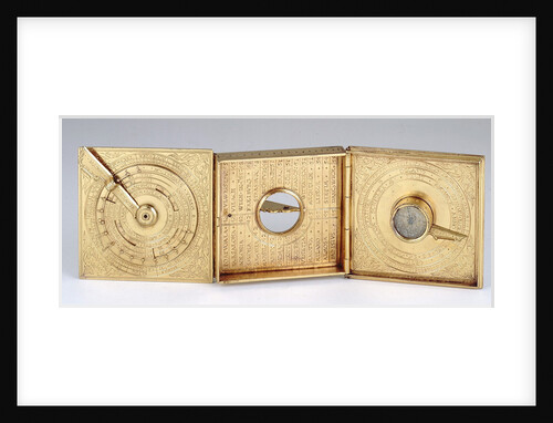 Astronomical compendium, leaves Ia, IIb and IIIa by Christoph Schissler