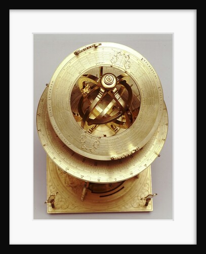 Universal equinoctial armillary dial by Mathias Hauser