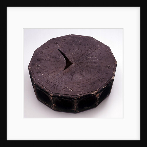 Scaphe and horizontal pedestal dial by John Wells