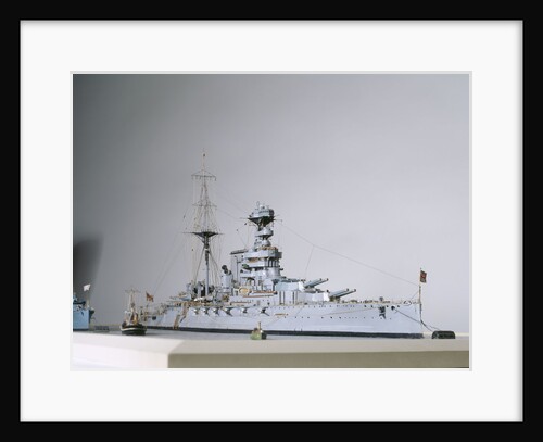 Dreadnought battleship HMS 'Queen Elizabeth' (1913) by Norman A. Ough