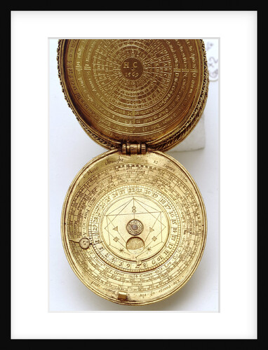 Astronomical compendium, leaves IIa and Ib by Humphrey Cole