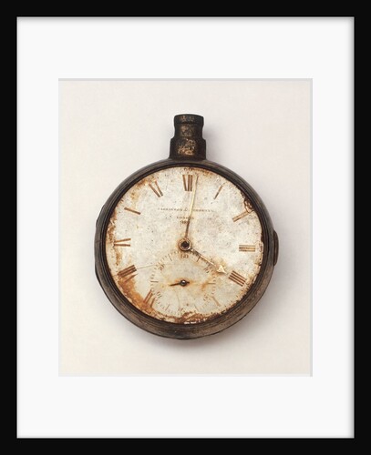 Pocket chronometer from the Franklin expedition by Parkinson & Frodsham