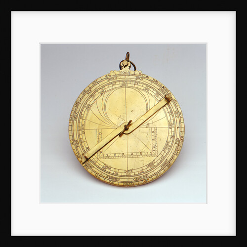 Astrolabe: obverse by unknown