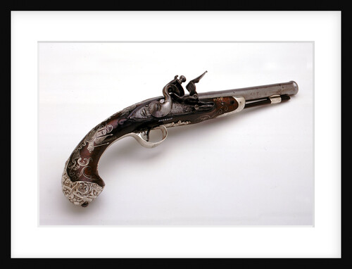 Pistol awarded to Captain Peter Reed by R. Wilson