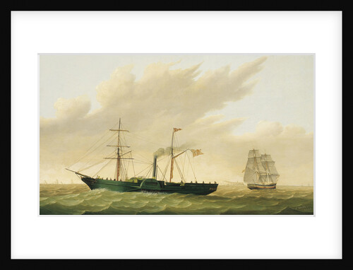Paddle steamer 'Sirius' by Samuel Walters