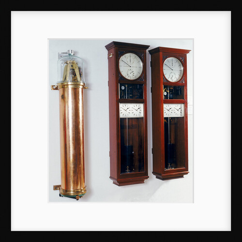 Shortt master and slave clock system No. 16 by William Hamilton Shortt