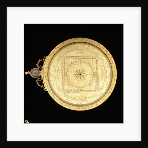 Astrolabe: dismounted obverse by Erasmus Habermel