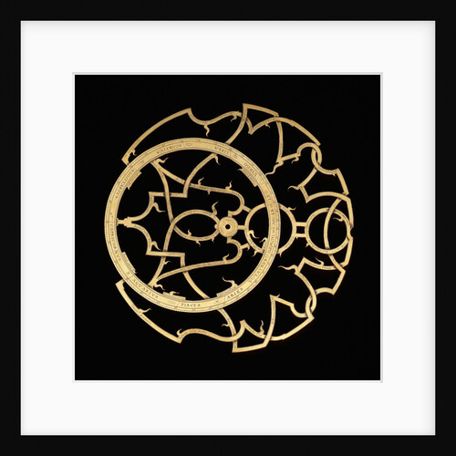 Astrolabe: rete (obverse) by Erasmus Habermel