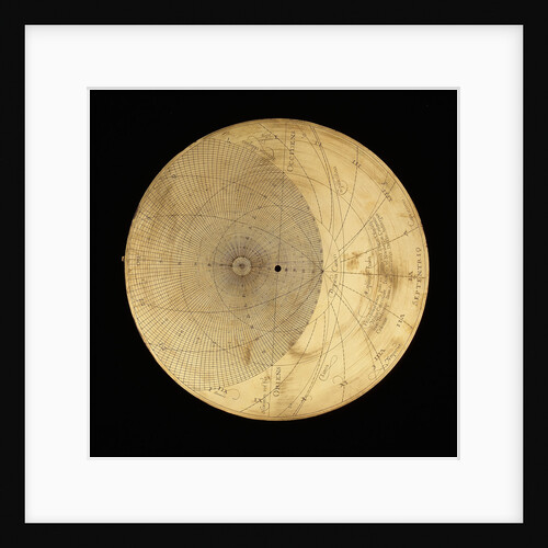Astrolabe: plate for 50 by Erasmus Habermel